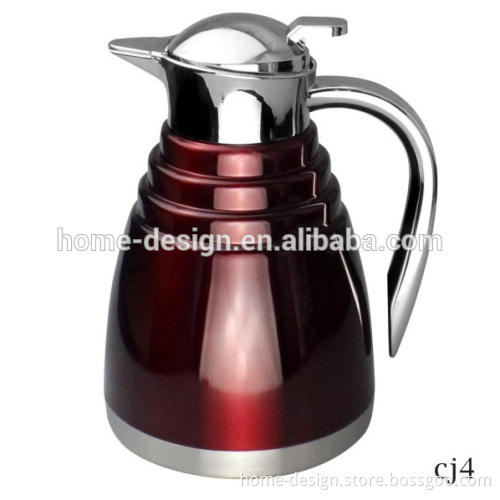 red stainless steel coffee jar/oil jar/thermos flask/vacuum flask